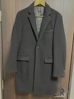 417 by EDIFICE 黒 チェスターコート