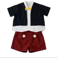 しまむらlittc ミッキーなりきり衣装90cm 靴下セット