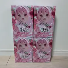 桜ミク　Coreful フィギュア　～描き下ろし和風喫茶ver.～×４個セット