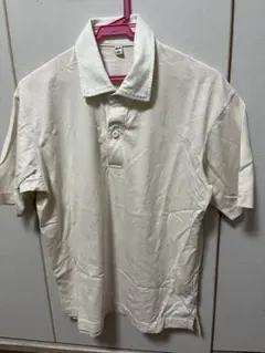 UNIQLO ユニクロ ポロシャツ 半袖 ホワイト S