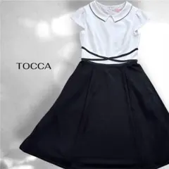 新品】TOCCA LUMINOUS バイカラー ドレス ワンピース S 洗える - メルカリ