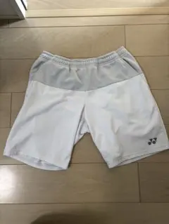 YONEX ハーフパンツ ホワイト　Lサイズ