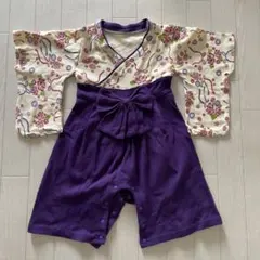 袴風ロンパース