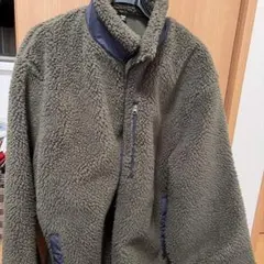 UNIQLO オリーブグリーン フリースジャケット 4XL