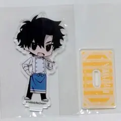 鬼滅の刃 アイスクリームカフェ アクリルスタンド ネームバッジ 冨岡