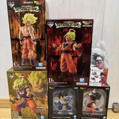 ドラゴンボールフィギュアセット。 全6体。