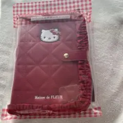 Maison de FLEUR×HELLO KITTY いちごマルチケースRED