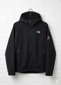 【希少】ノースフェイス サミットシリーズ ソフトシェルジャケット 黒（メンズL）