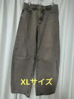 【GU バレルレッグジーンズ】