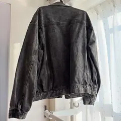 GU デニムジャケット ブラック XL