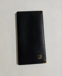 dunhill レザー ブラック 長財布