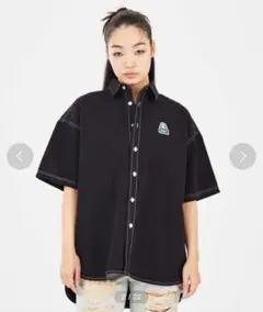 X-girl半袖フェイスロゴシャツM✩musinsastussyZARAデニム