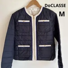 キルティング ノーカラージャケット