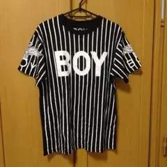 レア 80s90s USA製 BOY LONDON プリントTシャツ ブラック Boy London（Tシャツ/カットソー(半袖/袖なし)）のフリマ