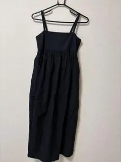 UNIQLO キャミソールワンピース ブラック
