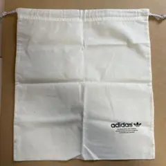 【新品・未使用】adidas シューズバッグ ホワイト