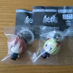 銀魂 吉原大炎上 めじるしアクセサリー 神威 月詠 カプセルトイ 2体セット