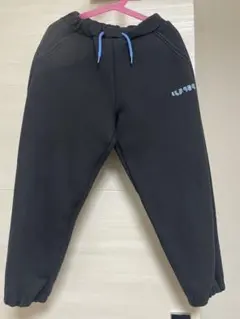 XLARGE ロゴ入り 黒 長ズボン 130cm