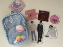 なにわ男子　道枝駿佑　アクスタ　【3点セット】 アクリルスタンド　ホルダー付き