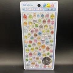 《正規品・残り1点》ボンボンドロップシール　ミニ　しずくちゃん　レインボー