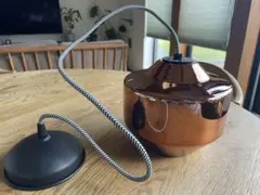 モダン銅色ペンダントライト
