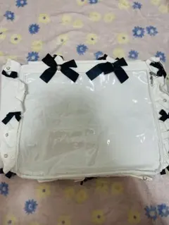 ★本日限定出品★ ザッカマート フリルトートバッグ 痛バ ホワイト A3
