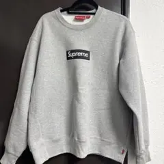 Supreme Box Logo クルーネック スウェット グレーのサムネイル