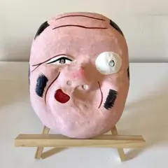 郷土玩具】廃絶 鳥取張子 きつね面 - メルカリ