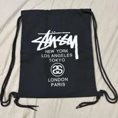 『早い者勝ち‼️』Stussy ナップサック ブラック　限界価格　新品未使用