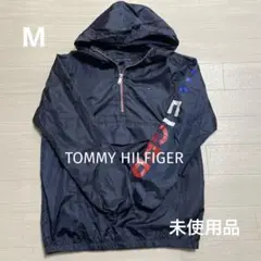 未使用品 トミーヒルフィガー メンズ ナイロン ジャケット 濃紺 サイズM