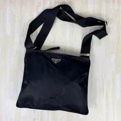Prada プラダ サコッシュ ショルダーバッグ 斜め掛け◎ ブラック 黒