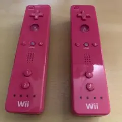 ピンク Wiiリモコン 2個セット