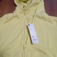 超お買い得❗️GU キッズパーカー 120 イエロー