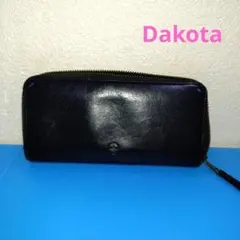 Dakota　ロングウォレット　黒