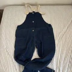 デニム オーバーオール サロペット インディゴ