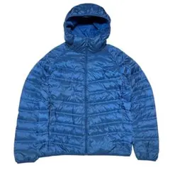 UNIQLO ウルトラライトダウン シームレスパーカ ブルー ユニクロ