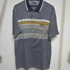 dunhill SPORT ポロシャツ ボーダー柄、