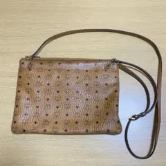 MCM ショルダーバッグ クラッチバック キャメル 即購入OKのサムネイル