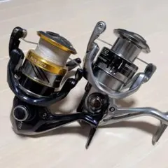 2台セット売り シマノ ブルズアイ9120 &アクティブキャスト1120 遠投