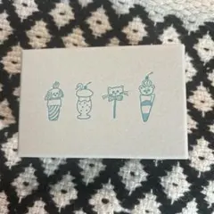 ミッフィー studio CLIPアクリルミニシェルフ ポストカード コースター