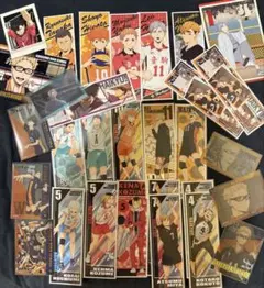 ハイキュー!! ロングステッカー トレーディングカード ポストカード まとめ売り