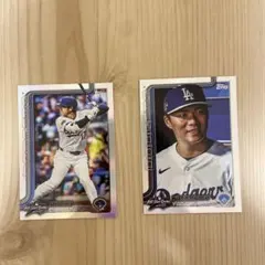 Topps MLBカードtoppsupdate series大谷翔平　山本由伸