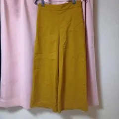 ROPÉ PICNIC ワイドパンツ サイズ40 マスタード