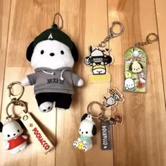 ポチャッコ キーホルダー マスコット 5点セット