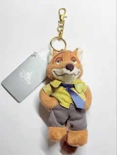 ズートピア ディズニーザマーケット 三越 ニック キャラタグ ぬいぐるみ パーツ ズートピア ディズニーザマーケット 三越 ニック キャラタグ