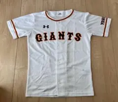 GIANTS ユニフォーム Under Armour ホワイト　キッズ　140