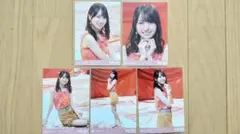 賀喜遥香 ビリヤニ 個別生写真 5種コンプ
