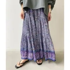 アパルトモンBLUE BOHEME Cotton Tiered Skirt未使用のサムネイル