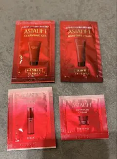アスタリフト サンプル4点セット クレンジング 洗顔 化粧水 クリーム お試し