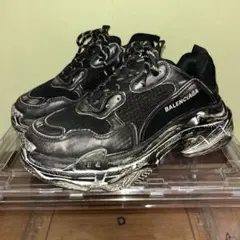 BALENCIAGA Triple S フェードブラック41のサムネイル